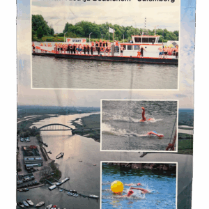 Badlaken als herinnering aan de zwemwedstijd Beusichem Culemborg